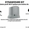 Dynamos400 Kit - King Gates profi Wi-Fi pohon pro bránu do 400 kg
